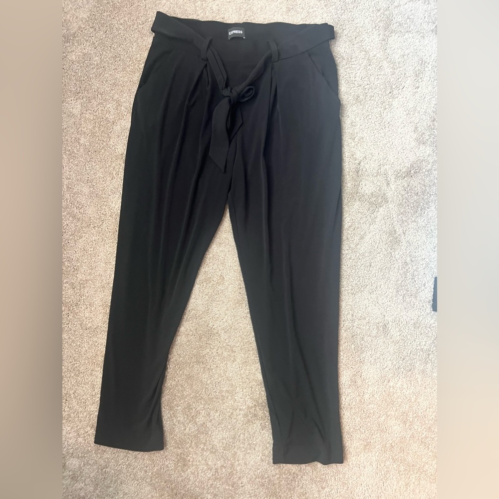 Express black dress pants